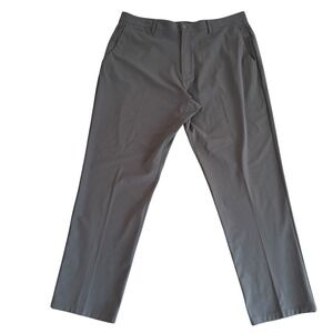 SKYR 38x30 Gray Tricot Dynasty Slim Fit Performance Golf Trousers Men's Pants